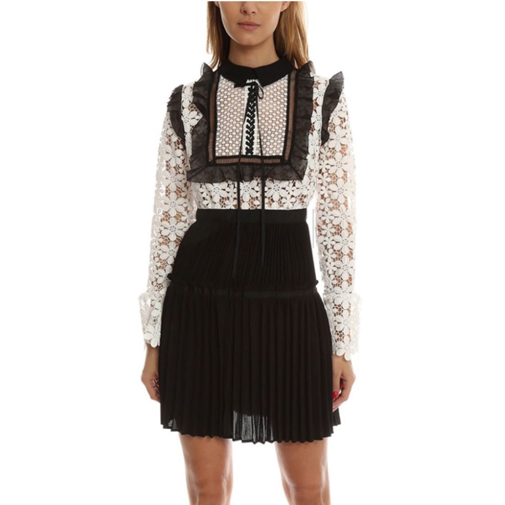 Self Portrait mini dress size 4